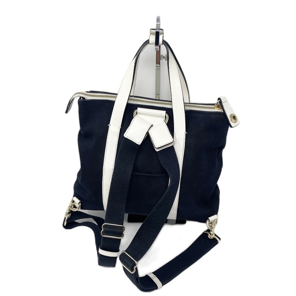 Henri Bendel Jetsetter Backpack 3Way Convertible Shoulder - Picture 2 of 13